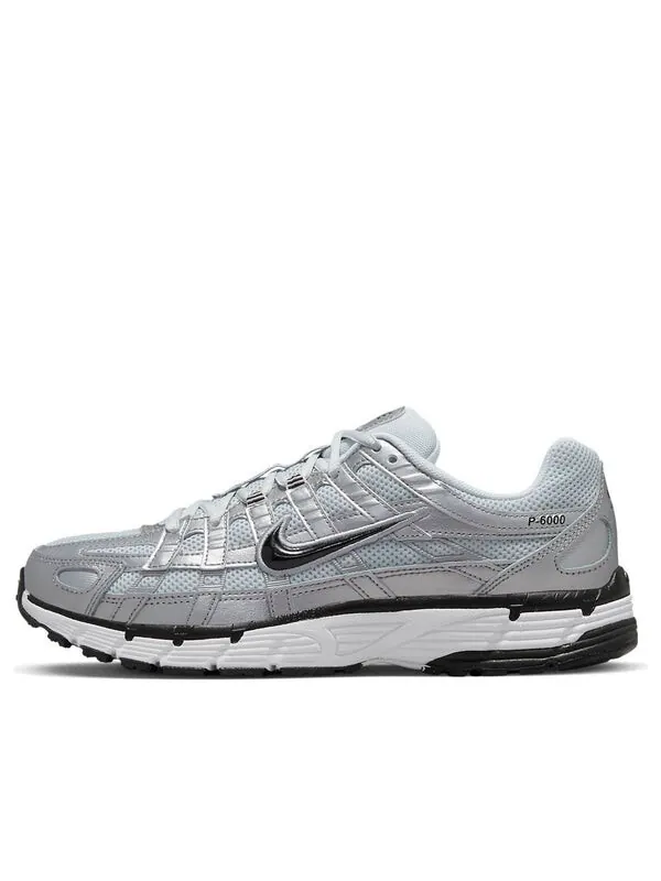 Кроссовки p 6000 металлик серебристый Nike — изображение 1 из 4, серебряный