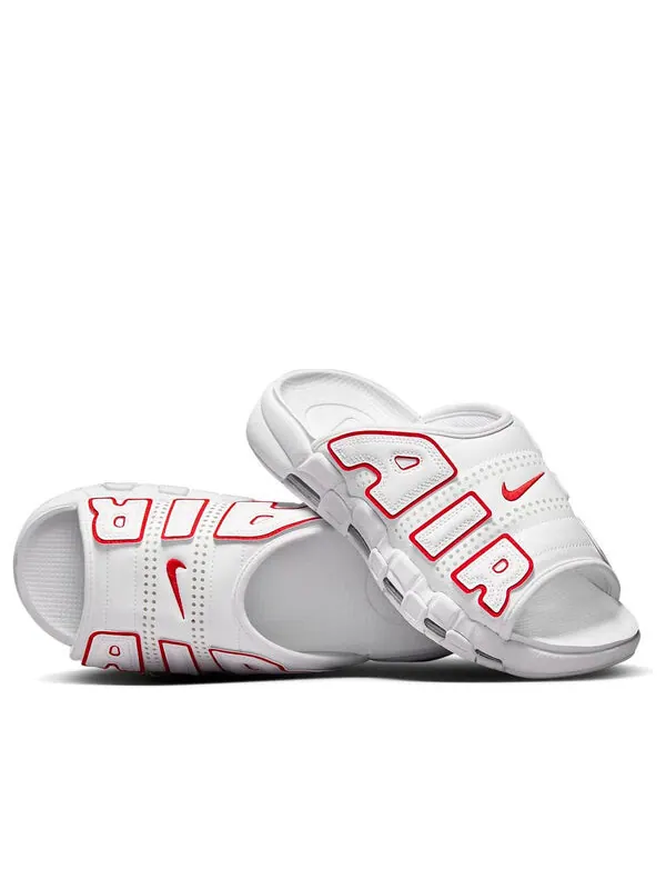 Тапочки air more uptempo 'white red Nike — изображение 1 из 4, белый/красный
