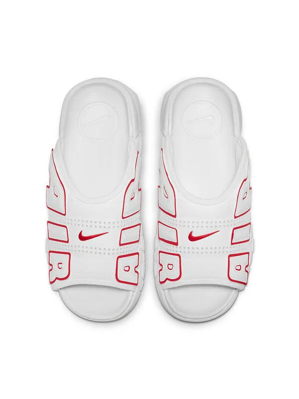 Тапочки air more uptempo 'white red Nike — изображение 3 из 4, белый/красный