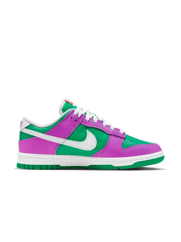 Кроссовки dunk low 'stadium green fuchsia' Nike — изображение 2 из 4, белый-белый