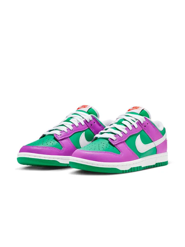 Кроссовки dunk low 'stadium green fuchsia' Nike — изображение 3 из 4, белый-белый