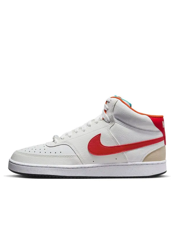 Кроссовки court vision mid next nature 'leap high' Nike — изображение 1 из 4, белый/белый//красный