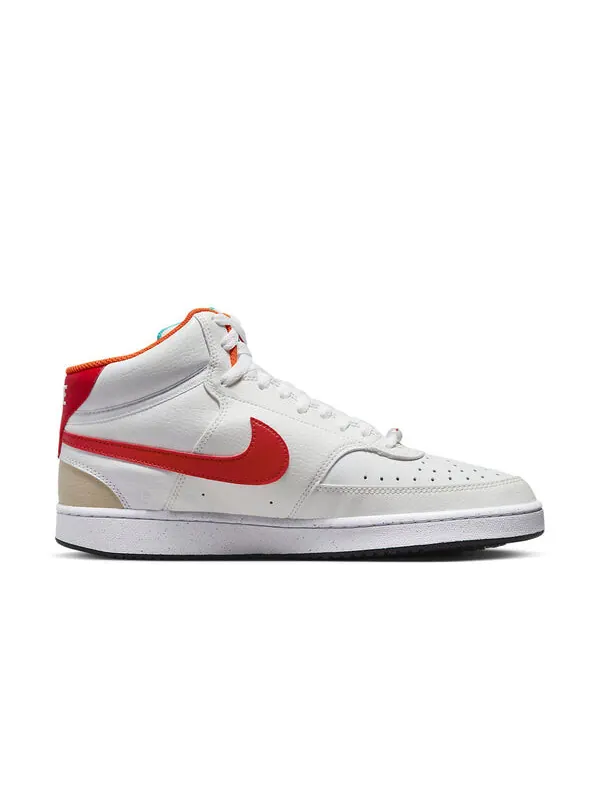 Кроссовки court vision mid next nature 'leap high' Nike — изображение 2 из 4, белый/белый//красный