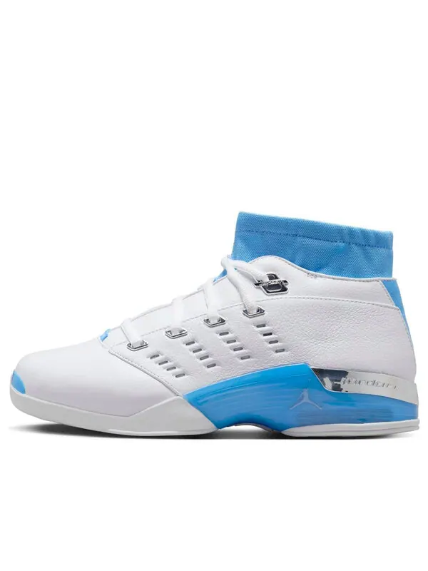 Кроссовки 17 ретро низкие sp Air Jordan — изображение 1 из 4, белый/синий//черный