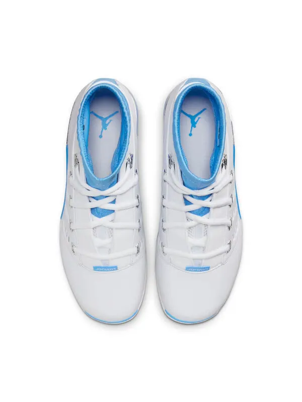 Кроссовки 17 ретро низкие sp Air Jordan — изображение 4 из 4, белый/синий//черный