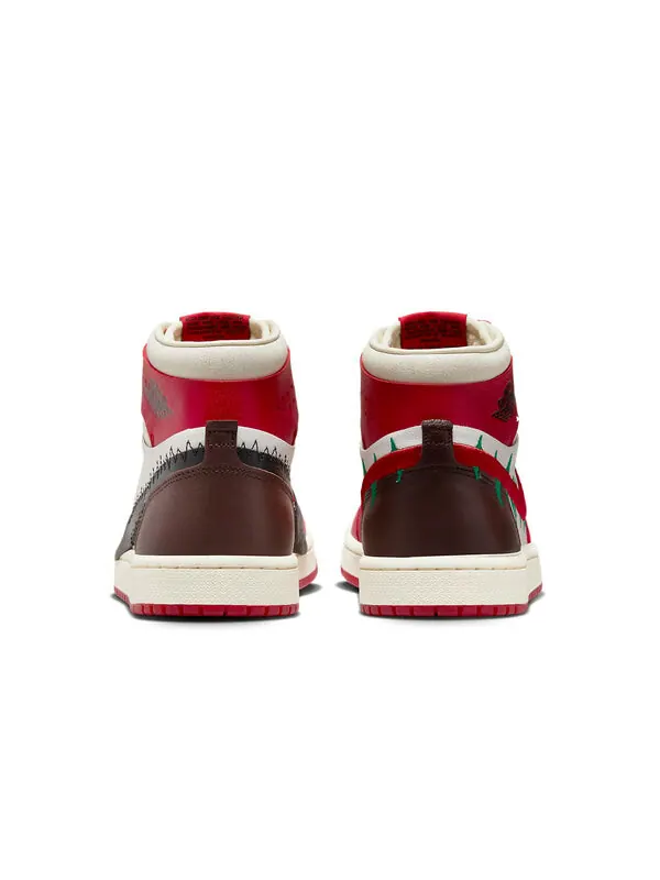 Кроссовки 1 высокие zoom air cmft 2 Air Jordan — изображение 4 из 4, красный/черный-белый