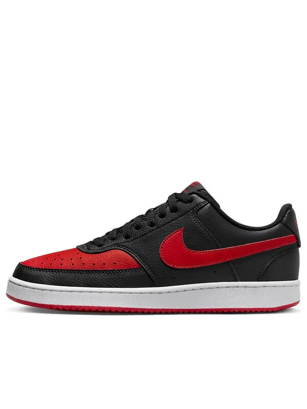 Кроссовки court vision low next nature 'bred' Nike — изображение 1 из 4, черный/белый/красный