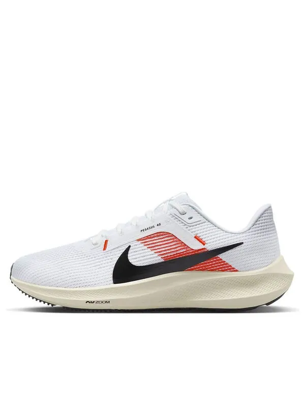 Кроссовки air zoom pegasus 40 Nike — изображение 1 из 4, белый/красный//черный