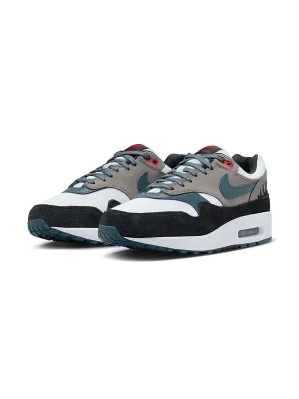 Кроссовки Nike Air Max 1 Premium 'Escape - Slate Blue' — изображение 2 из 3, белый/синий-черный-серый