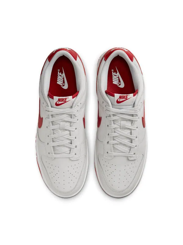 Кроссовки dunk low 'vast grey varsity red' Nike — изображение 4 из 4, серый/красный-белый