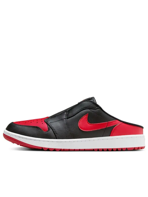 Кроссовки 1 mule golf 'bred' Air Jordan — изображение 1 из 4, черный/белый/красный
