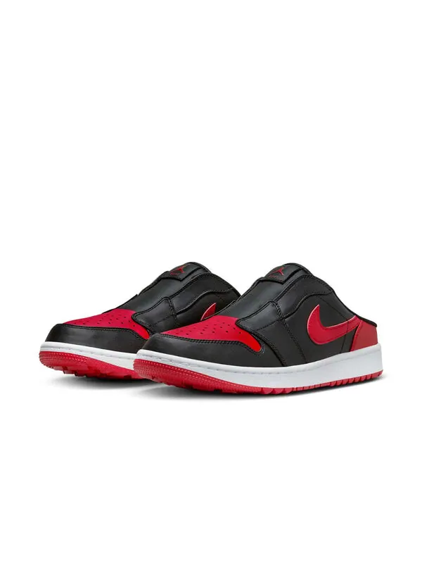 Кроссовки 1 mule golf 'bred' Air Jordan — изображение 3 из 4, черный/белый/красный