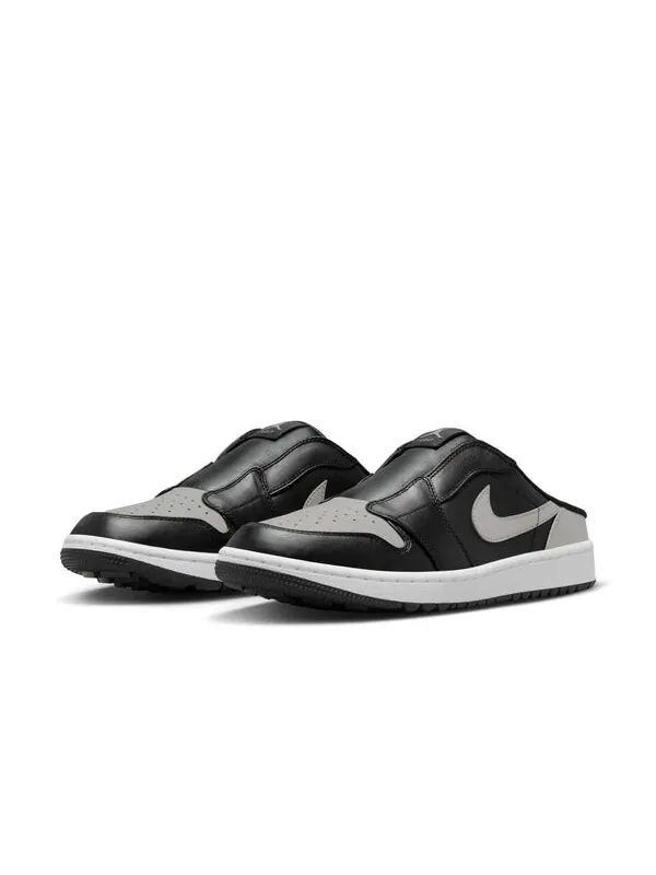Кроссовки 1 mule golf 'shadow' Air Jordan — изображение 3 из 4, черный/белый/серый