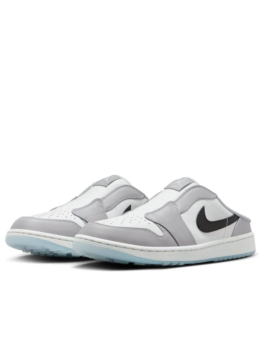 Кроссовки Air Jordan 1 Mule Golf 'Wolf Grey' — изображение 3 из 6, серый
