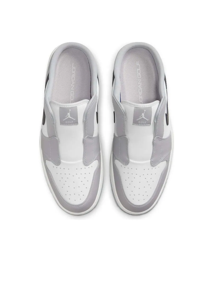 Кроссовки Air Jordan 1 Mule Golf 'Wolf Grey' — изображение 4 из 6, серый