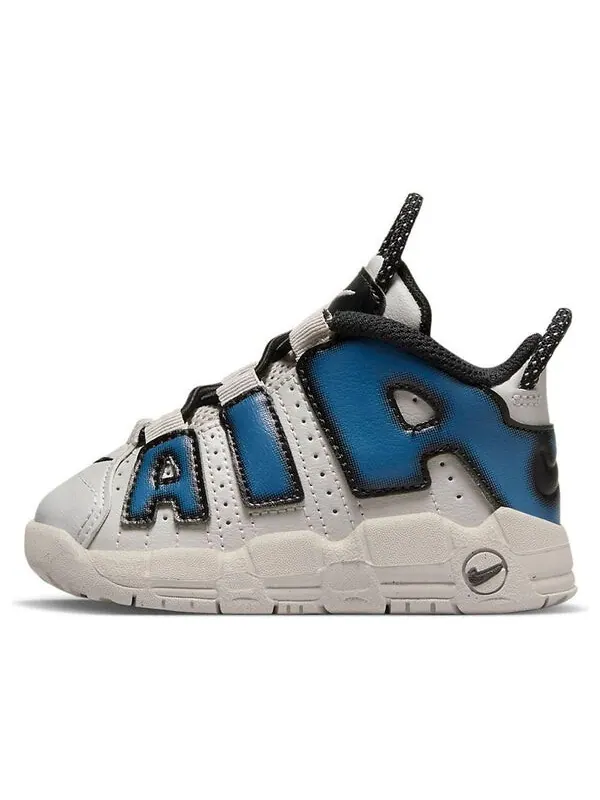 Кроссовки air more uptempo 'industrial blue' Nike — изображение 1 из 4, синий-серый-черный