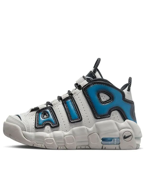 Кроссовки air more uptempo 'industrial blue' Nike — изображение 1 из 4, синий-серый-черный