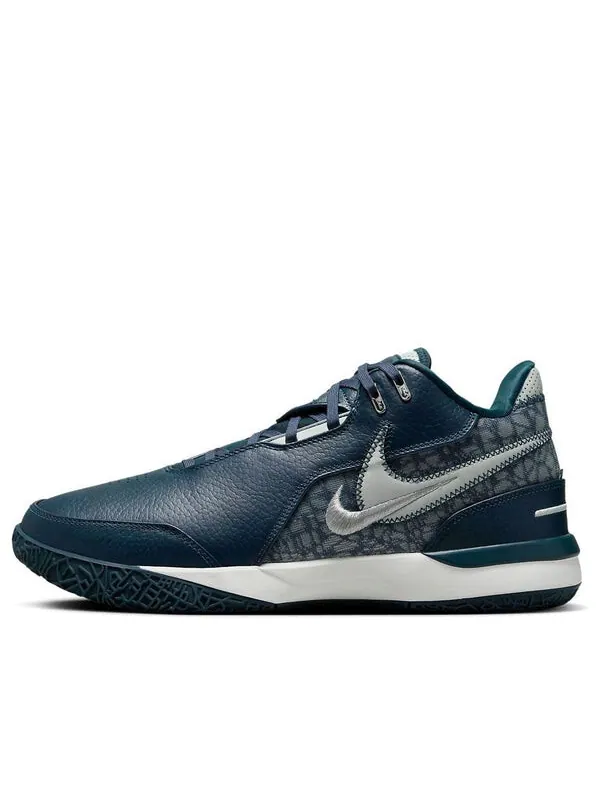 Кроссовки zoom lebron nxxt gen ampd ep Nike — изображение 1 из 4, темно-синий/зеленый