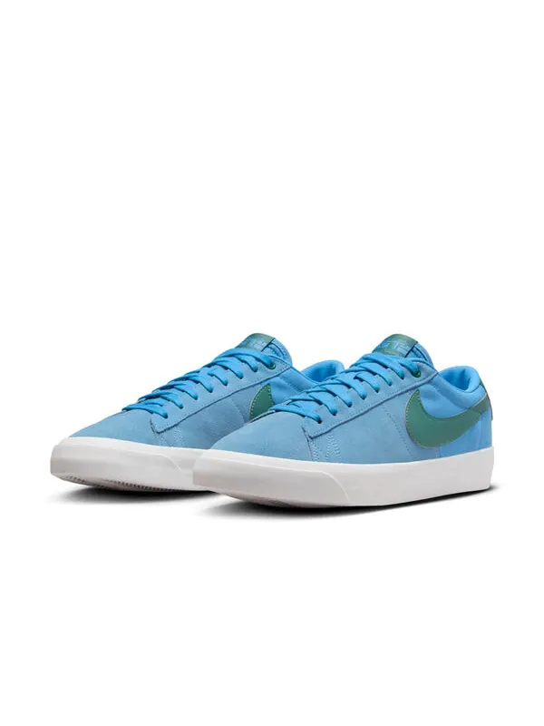Кроссовки sb zoom blazer low pro gt 'university blue bicoastal' Nike — изображение 3 из 4, синий/синий/белый