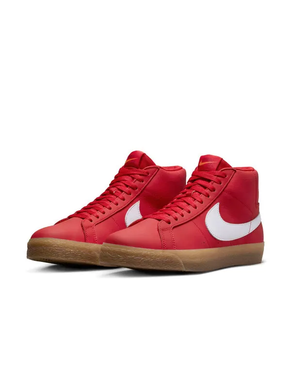 Кроссовки sb blazer mid orange label 'red gum' Nike — изображение 3 из 4