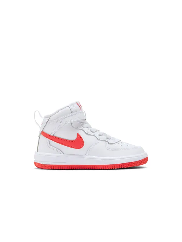 Кроссовки force 1 mid easyon 'white red' Nike — изображение 2 из 4, белый/красный