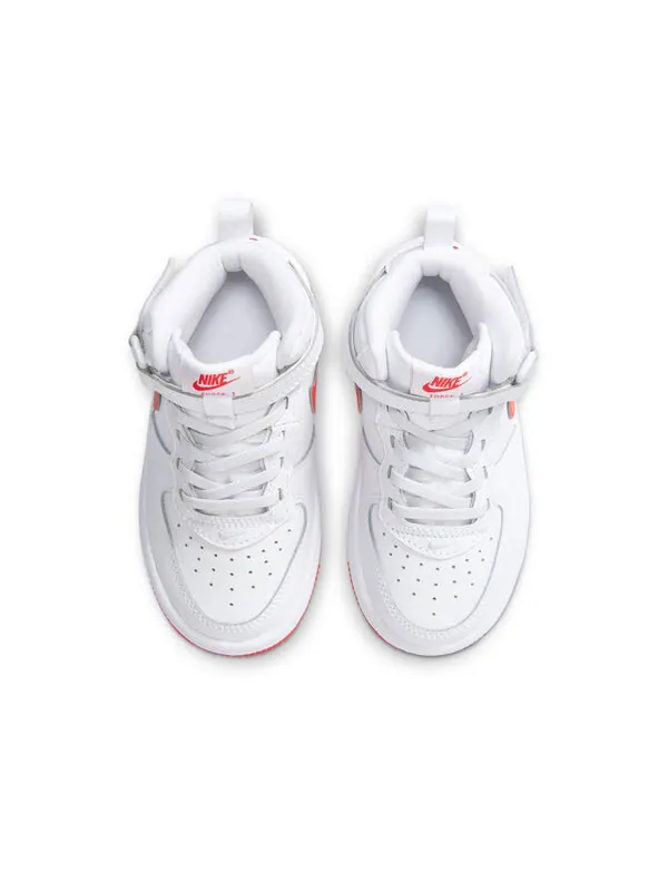 Кроссовки force 1 mid easyon 'white red' Nike — изображение 4 из 4, белый/красный