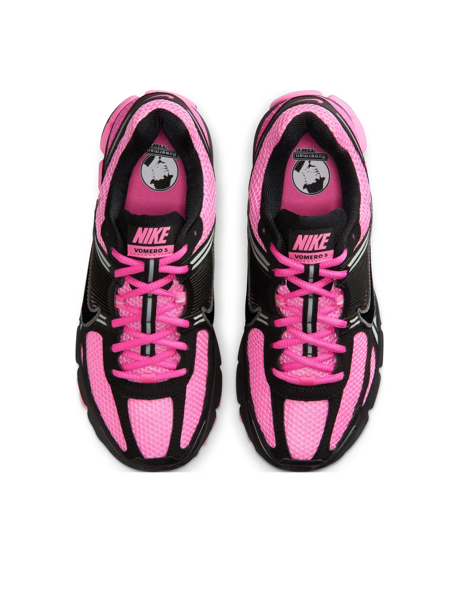 Кроссовки (WMNS) Nike Air Zoom Vomero 5 'Pink Spell Black' — изображение 2 из 7, розовый
