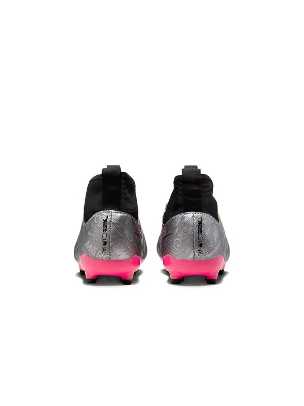 Кроссовки mercurial superfly 9 academy 25 мг Nike — изображение 3 из 4, серебристый/розовый