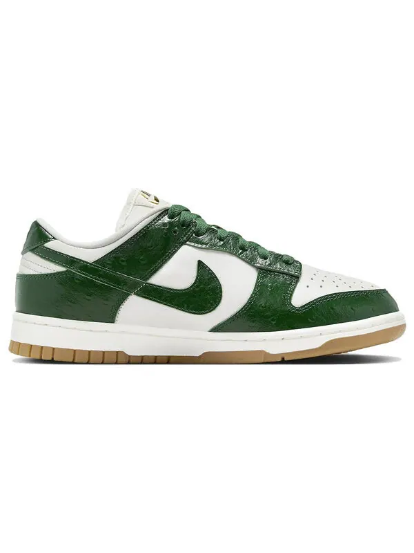 Кроссовки (WMNS) Nike Dunk Low LX 'Gorge Green Ostrich' — изображение 3 из 4