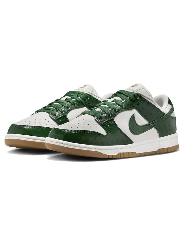 Кроссовки (WMNS) Nike Dunk Low LX 'Gorge Green Ostrich' — изображение 4 из 4