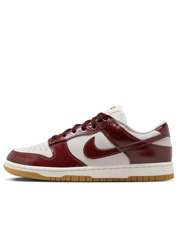 Кроссовки dunk low lx 'dark team red croc' Nike — изображение 1 из 4