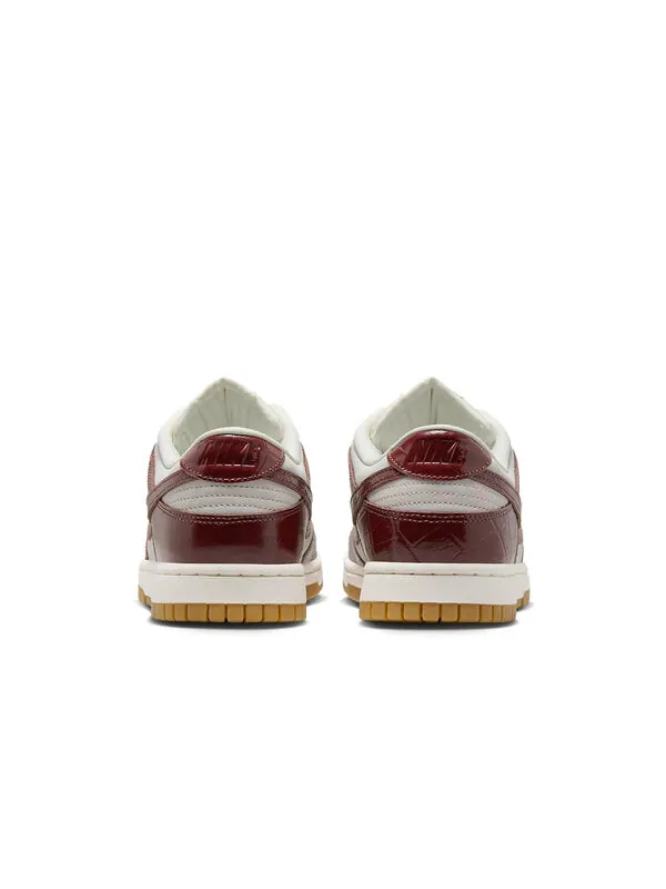 Кроссовки dunk low lx 'dark team red croc' Nike — изображение 4 из 4