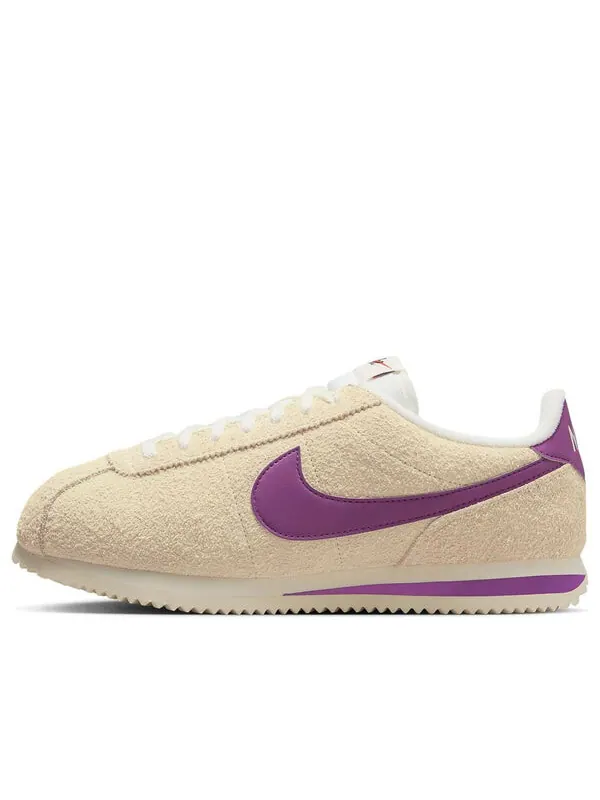 Кроссовки Кортес Nike — изображение 1 из 4, бежевый/фиолетовый