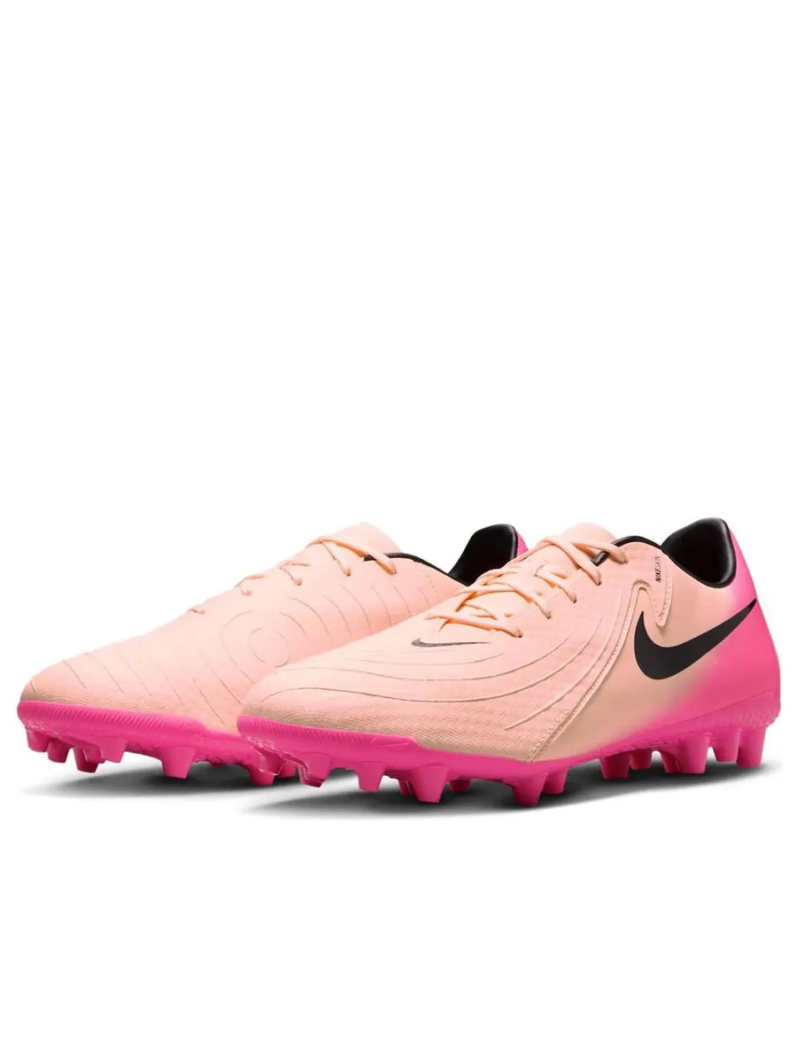 Кроссовки Nike Phantom GX 2 Academy AG 'Crimson Tint Black Pink Blast' — изображение 3 из 6, розовый