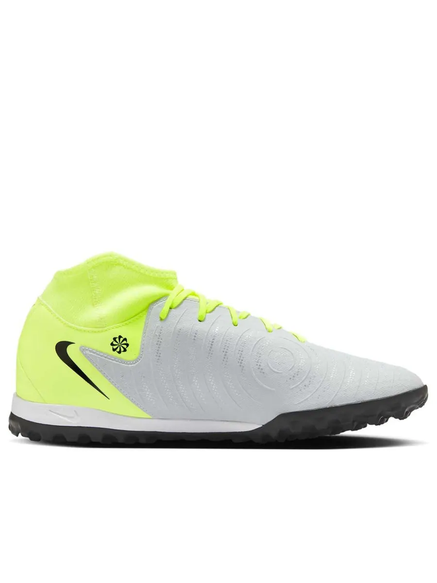 Кроссовки Nike Phantom Luna 2 Academy TF 'Metallic Silver Volt Black' — изображение 2 из 6, зеленый