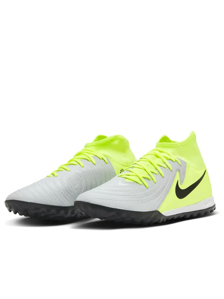 Кроссовки Nike Phantom Luna 2 Academy TF 'Metallic Silver Volt Black' — изображение 3 из 6, зеленый
