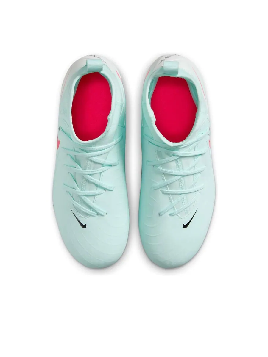 Кроссовки (GS) Nike Jr. Phantom Luna 2 Academy 'Mint Off Noir' — изображение 2 из 6, зеленый