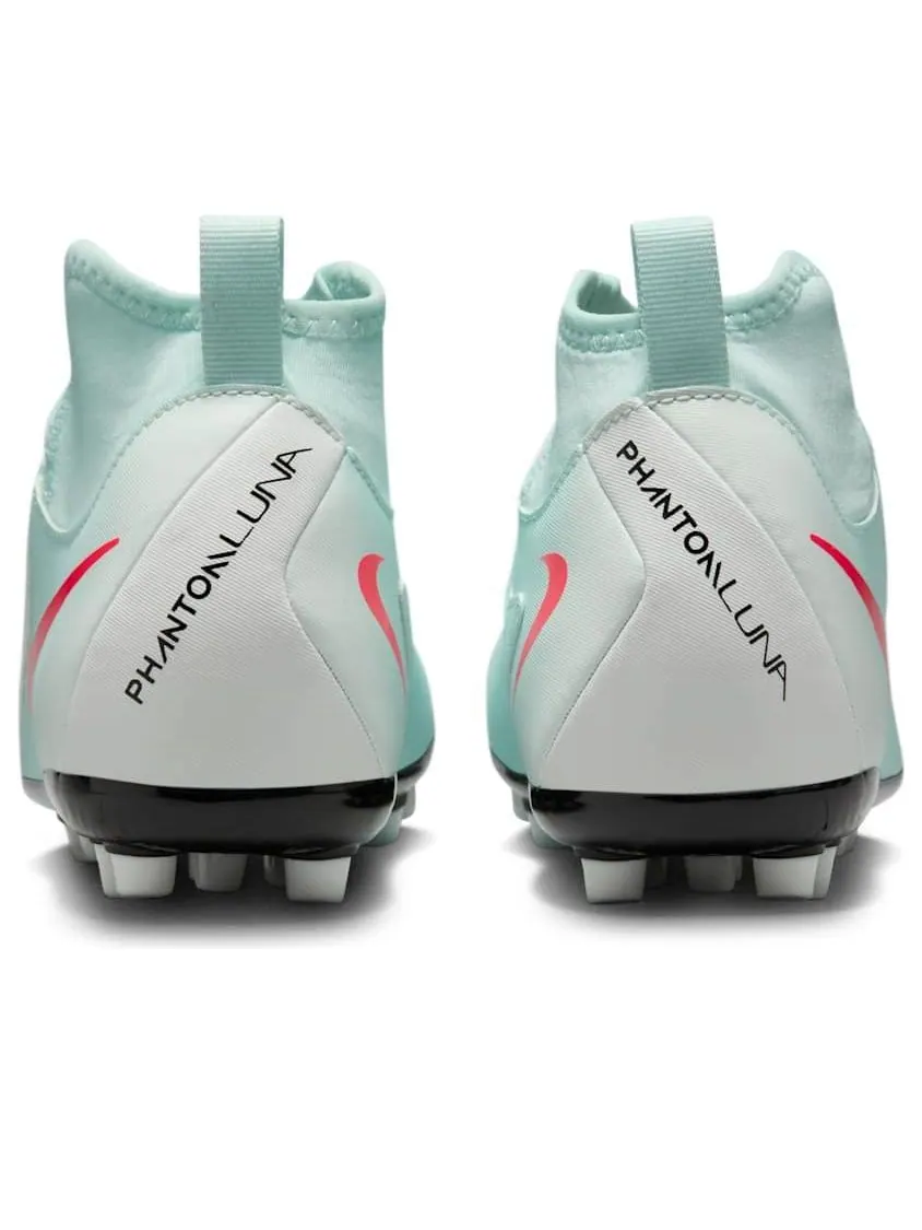 Кроссовки (GS) Nike Jr. Phantom Luna 2 Academy 'Mint Off Noir' — изображение 3 из 6, зеленый