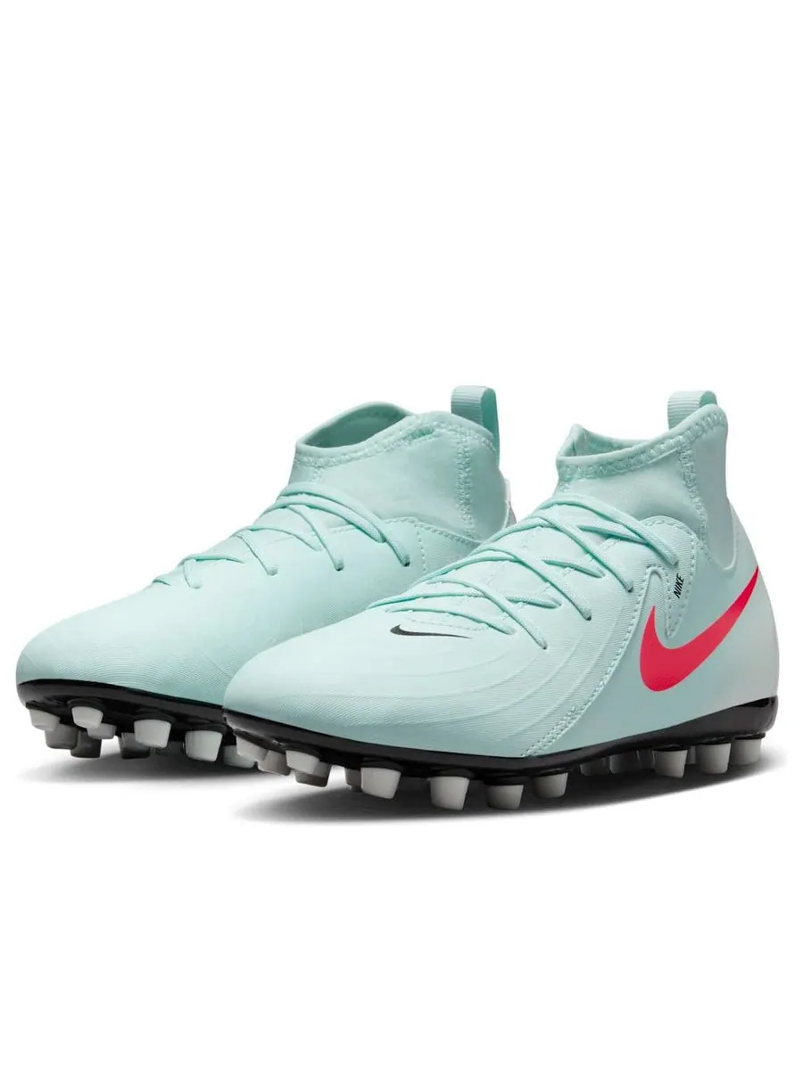 Кроссовки (GS) Nike Jr. Phantom Luna 2 Academy 'Mint Off Noir' — изображение 4 из 6, зеленый