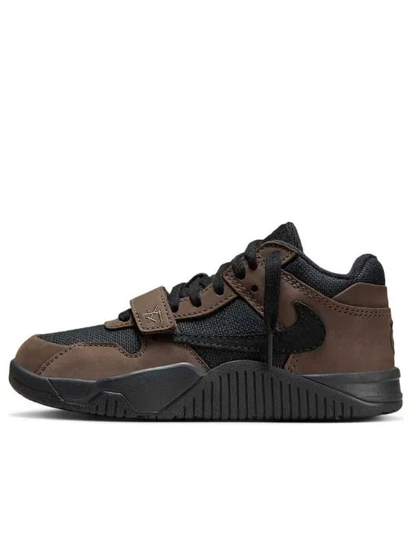 Кроссовки x travis scott jumpman jack tr 'dark mocha' Air Jordan — изображение 1 из 4, синий/светлый коричневый