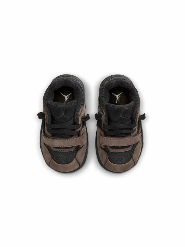 Кроссовки x travis scott jumpman jack tr 'dark mocha' Air Jordan — изображение 4 из 4, синий/светлый коричневый