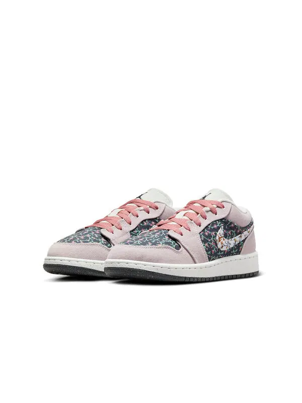 Кроссовки 1 низкие Air Jordan — изображение 3 из 4, розовый/белый/черный