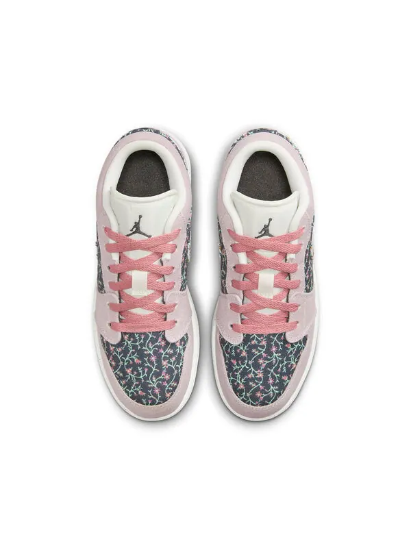 Кроссовки 1 низкие Air Jordan — изображение 4 из 4, розовый/белый/черный