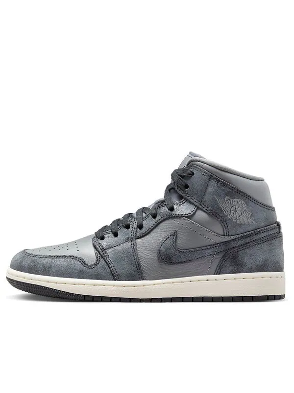 Кроссовки 1 средние Air Jordan — изображение 1 из 4, серый/черный