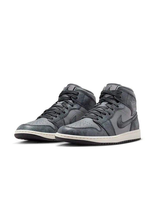 Кроссовки 1 средние Air Jordan — изображение 3 из 4, серый/черный