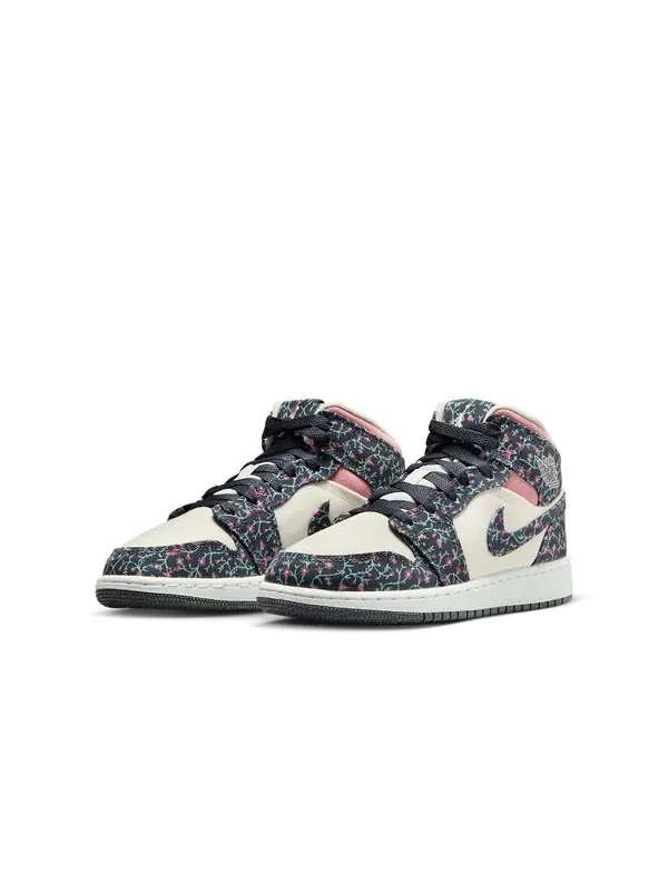 Кроссовки 1 средние Air Jordan — изображение 3 из 4, розовый/черный/белый