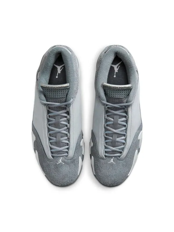 Кроссовки 14 ретро Air Jordan — изображение 3 из 4, серый/серый/белый