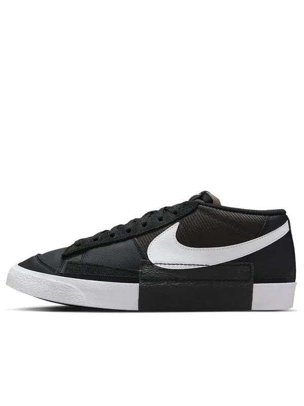 Кроссовки blazer low pro club 'black white' Nike — изображение 1 из 4, черный/белый