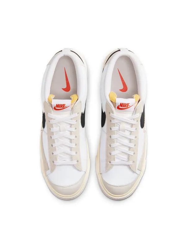 Кроссовки blazer low pro club 'white black' Nike — изображение 4 из 4, белый/черный/мульти