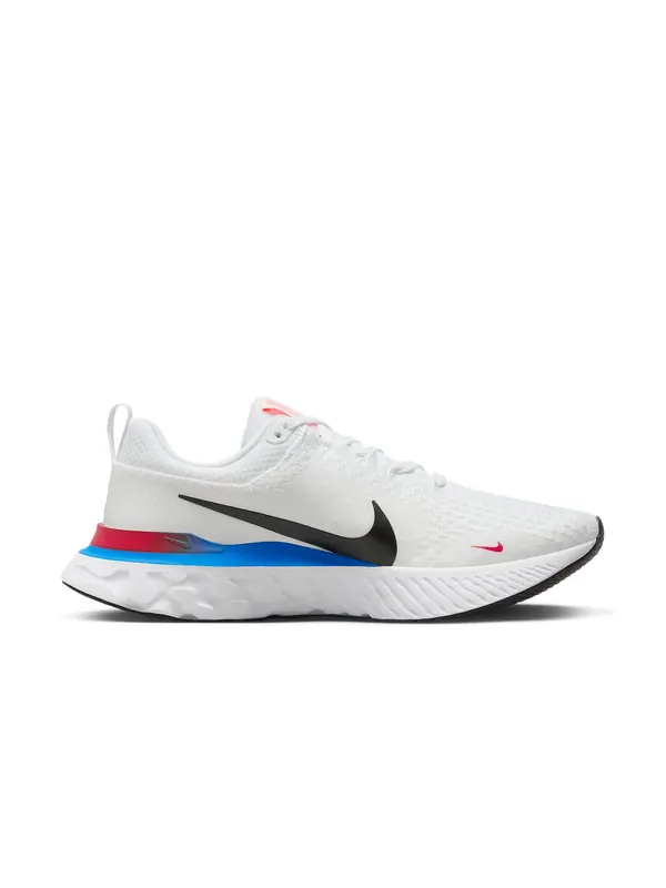 Кроссовки react infinity run flyknit 3 'white photo blue red' Nike — изображение 2 из 4